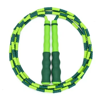 

PVC Beaded Joint Skipping Rope 2.8M/9.19'' Non-slip Jump Rope Practical Home Gym Sports Fitness Workout EquipmentZi