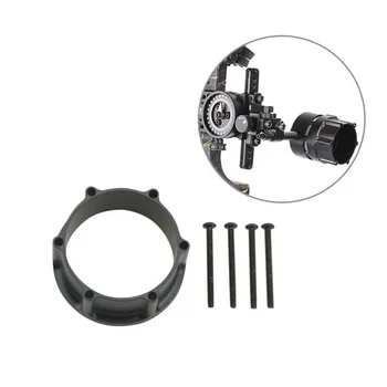 

Bow Aiming Arrow Archery Install Lens Retainer Adaptor 1-Pin Sight Aiming Targeting Set Quick Installation Adjustable Sight