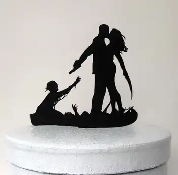 

Wedding Cake Topper - Halloween Wedding Cake Topper,Wedding Cake Topper