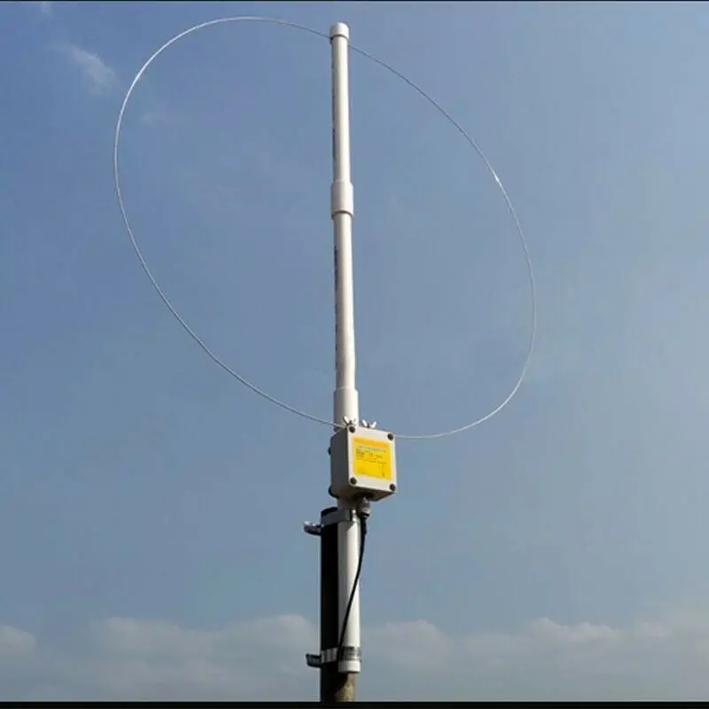 

Upgrade K-180WLA Active Loop Aerial Broadband Receiving 0.1MHz-180MHz 20dBi SDR Radio Antenna: LOOP Small Loop FM Short Wave HF