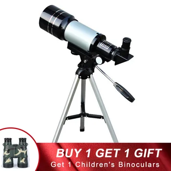 

Nanoo HD Moon Watching Kids Adults Zoom Astronomical Telescope Outdoor Night Vision 150X Refractive Space Portable Focus Gifts