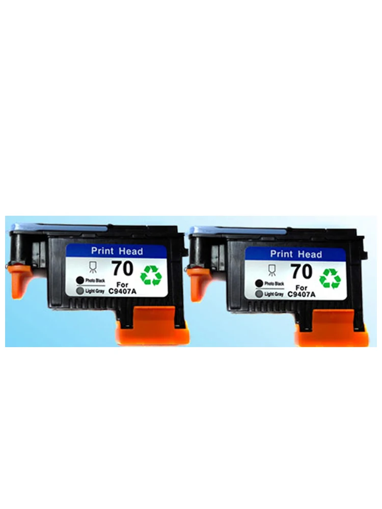 2 шт. печатающая головка для hp70 C9407A печатающая головка Designjet Z2100 Z5200 Z3100 Z3200 Photosmart PRO B9180 печатающая головка