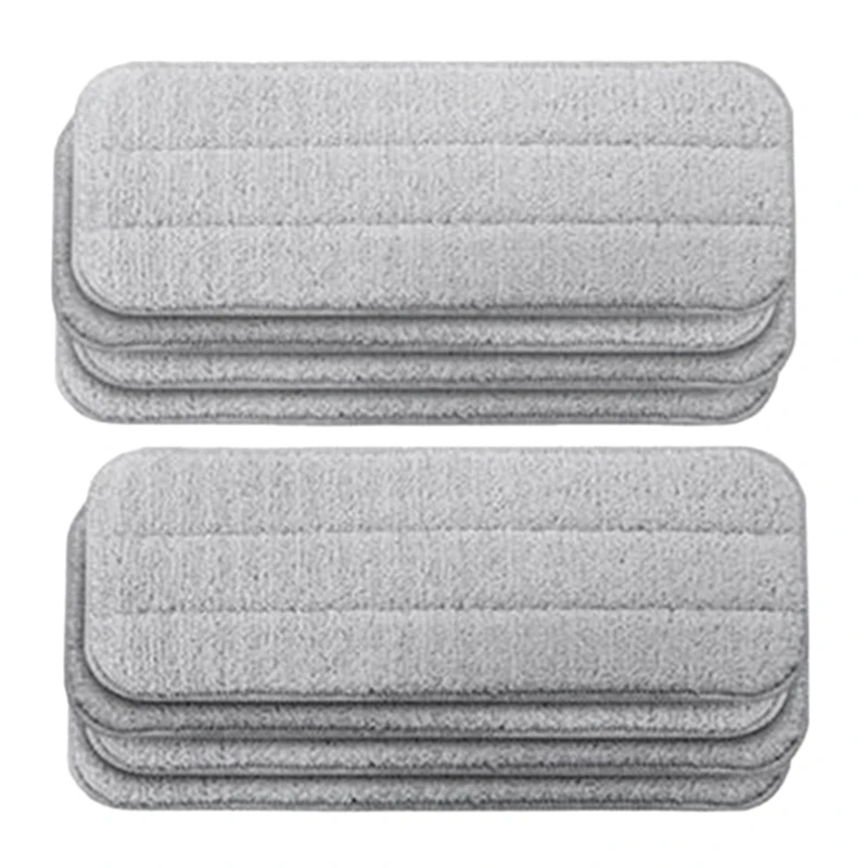 Promotion! 8 PCS Replace Mop Cloth Rags for Xiaomi Mijia Deerma Water Spray 360 Rotating Cleaning Head Wooden Carbon F | Дом и сад