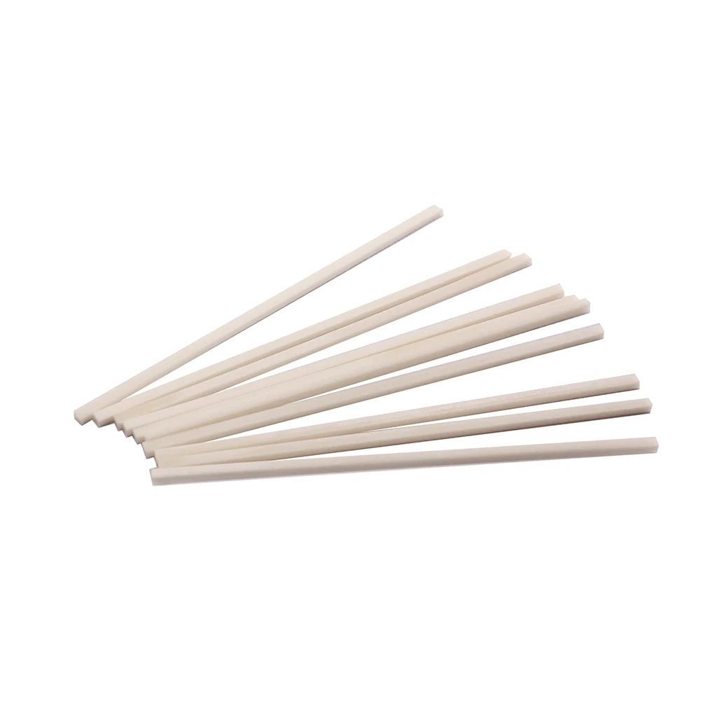 Durable 1 Pack Guitar Mandolin Bridge Saddle Nut Bone Blank Strips Guitar Blank Material White