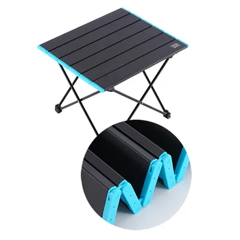 

Portable Foldable Table Camping Desk Ultra-light Fishing Table With Storage Bag For Traveling Outdoor Picnic Hiking Fishing BBQ