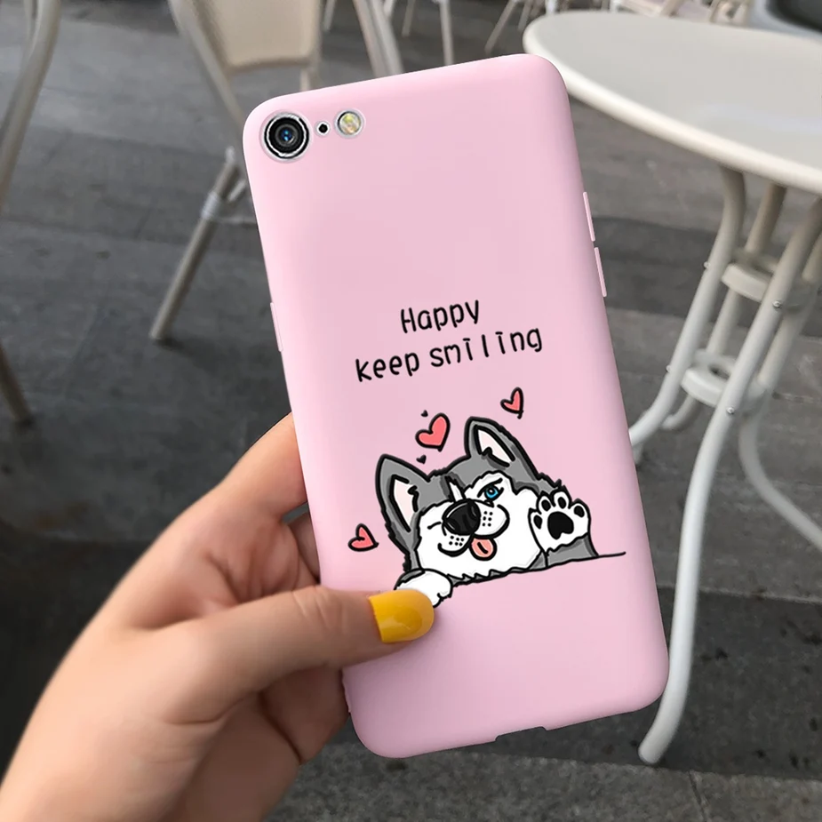 Adorable Cartoon Silicone Phone Case - Soft TPU Back Cover