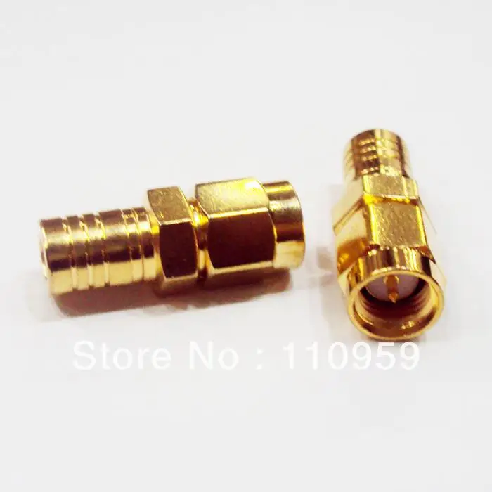 

DHL/EMS High-frequency coaxial Connectors SMA-SMB-JK (50 ohms) SMA threaded needle turn SMB bore-A2