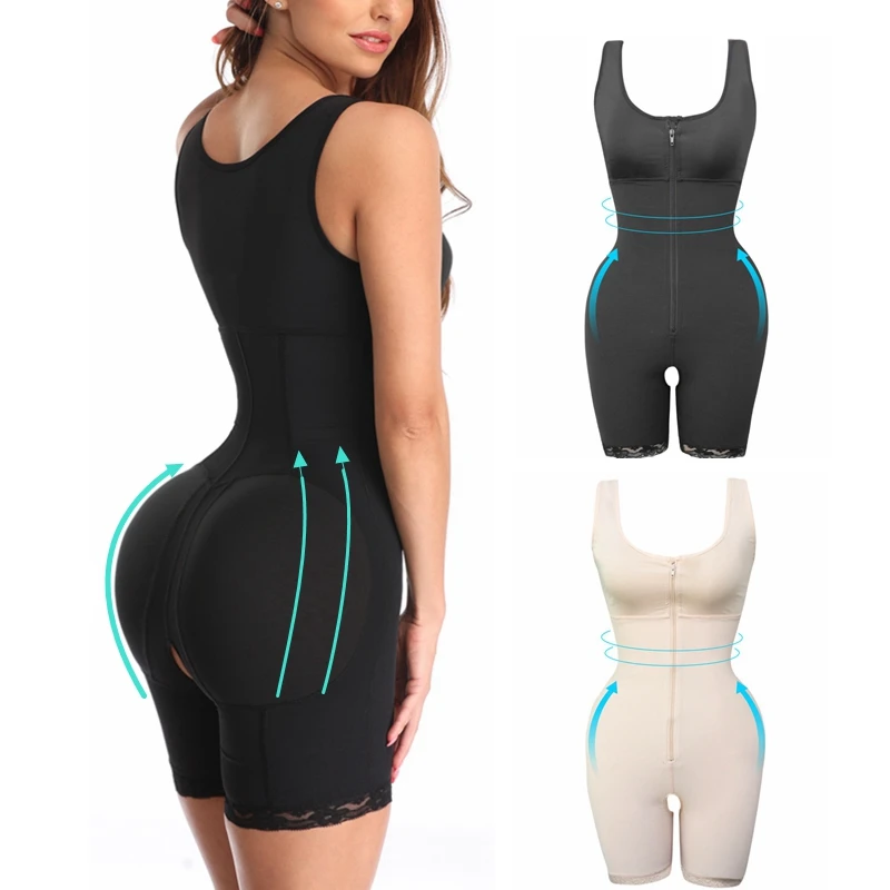 

Waist Trainer Full Body Shaper Trimmer Seamless Shapewear Bodysuit Women's Underwear Slimming Butt Lifer Binders Girdle Croset