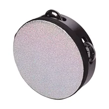 4 дюймов деревянный лучистого бубна колокольчик ручной барабан с однорядными Jingles Сияющий отражающий барабан ударный инструмент игрушка