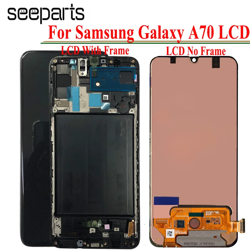 

Tested Well 6.7' For Samsung Galaxy A70 LCD Display Touch Screen Digitizer Assembly For Samsung A705 LCD SM A705F/DS Screen