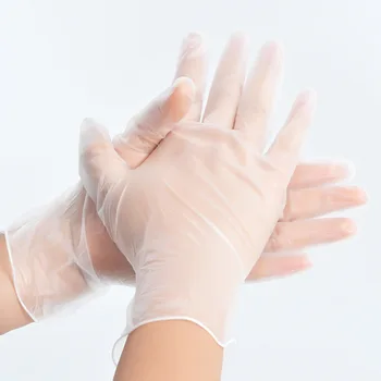 

100/50/20PCS Disposable PVC Medical Anti-virus Gloves Kitchen/Medical /Work/Rubber/Garden Gloves Profession Protect Gloves LT005