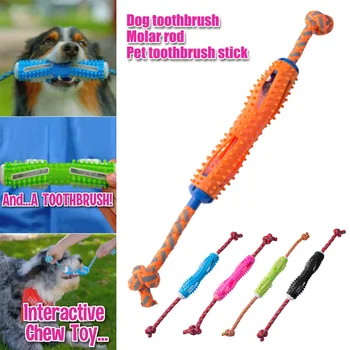 

Spot Dog Toothbrush Stick Dog Chewing Toy Teeth Cleaner Brushing Stick Bite Resistant for Dogs Pet Oral Care Best Price