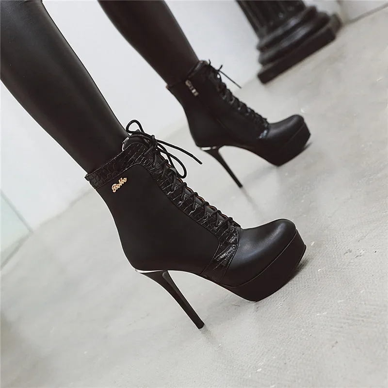 black stiletto boots