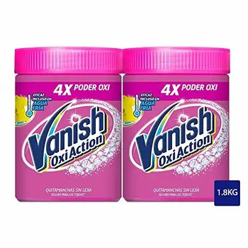 

Vanish Fleckenentferner Duplo Oxi Pink für Puderfarben - 1800 g (2 x 900 g)