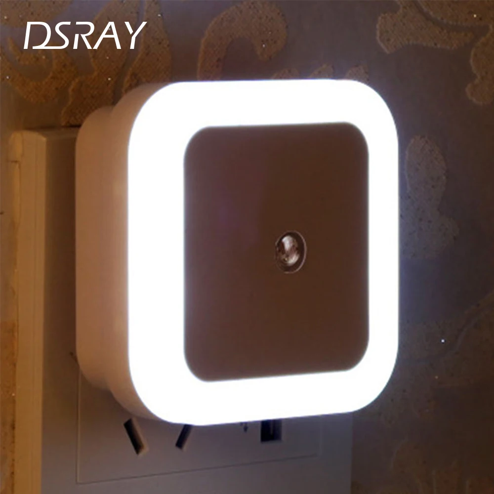 PIR Corrid Motion Sensor LED Night light Square Lamp For Children Bedroom Mini Smart Night Light Kid LED Sensor Light Night Lamp|LED Night Lights| - AliExpress