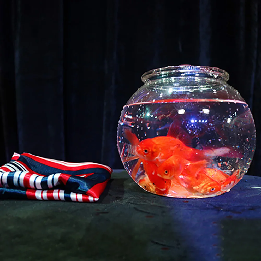 Magic Goldfish Bowl Small Tricks Fish Appear Empty Magia Magician Stage Close Up Illusions Accessories Prop Mentalism | Игрушки и хобби