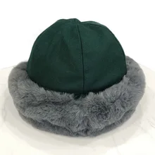 Винтажный стиль шерстяная Клош зимняя женская шапка с широкими полями фетровые шляпы дамская шляпа Федора Дерби церковная флоппи-шляпа