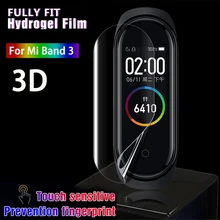 Для Xiaomi Mi Band 4 3 Защитная пленка для экрана TPU полное покрытие браслетная пленка Защитные часы пылезащитный устойчивый к царапинам
