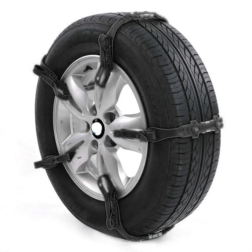 Vehemo ТПУ+ стальной гвоздь ТПУ Снежная цепь противоскользящие цепи безопасности дорожного движения универсальные аксессуары для скалолазания грязи заземления Снежная шина ремень