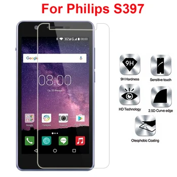 Перейти на Алиэкспресс и купить Защитное стекло для экрана Philips S397, взрывозащищенное Закаленное Стекло 9H для Philips S397, пленка для мобильного телефона 5,72 дюйма