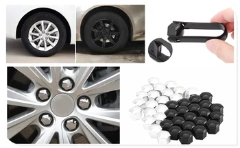 

20Pcs car auto screw bolt wheel decorative nut cap various sizes for BMW i8 Z4 X5 X4 X2 X3 M5 M2 X6 M6 640i 640d