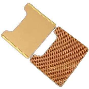 

Double-Layer U-shaped Cat Litter Mat EVA Anti Splash Cat Litter Trapper Mats With Waterproof Bottom Easy To Clean Cat Bed Pad