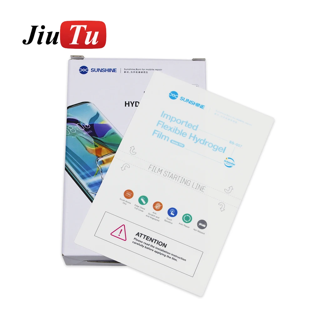 Jiutu SS057B TPU прозрачная защитная пленка для сотового телефона гидрогелевый лист |