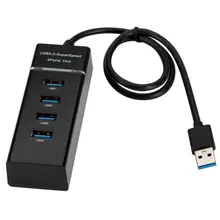 USB Hub 3.0 USB Splitter Multi USB 3.0 Hub Multiple 4 Port Hab Splitters Computer Accessories Hub For PC