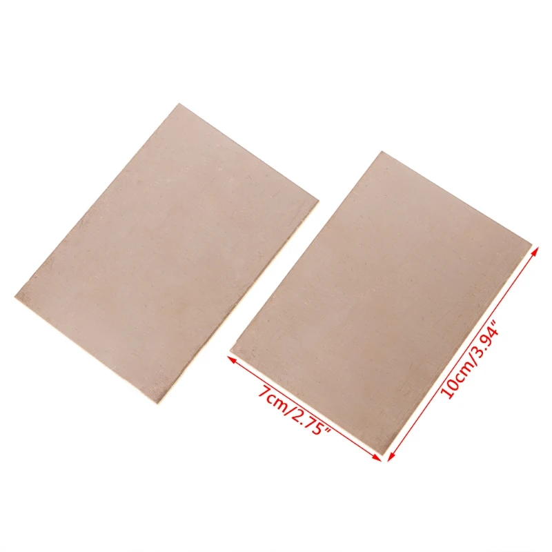 10 шт. 7x10 см FR-4 односторонняя DIY пайка Прототип PCB печатная плата Прямая поставка поддержка