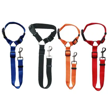 

Practical safety storage bag pet car seat belt dual-use collar traction rope pet car dual-use seat belt dog car seat belt