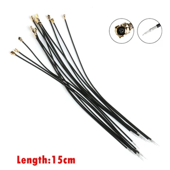 

10pcs WIFI/GSM/3G/GPS/4G IPX IPEX u.fl Female Connector Cable Single-head Adapter 15cm IPX 1.13 Cable 1.13mm