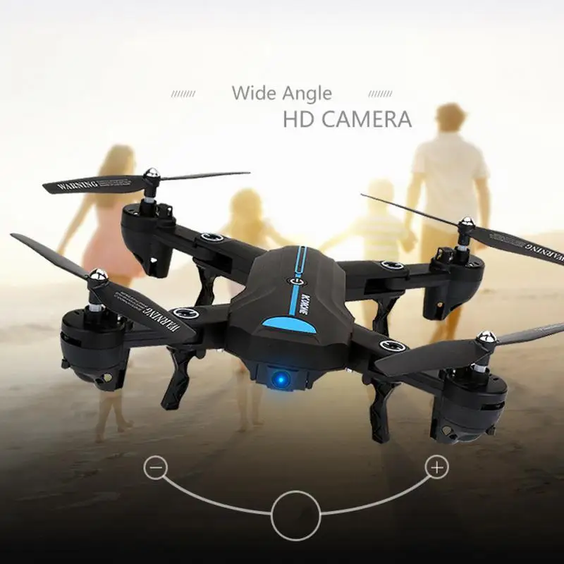 

Wide Angle Drone Gravity Sensor HD Camera Altitude Hold RC Quadcopter Foldable