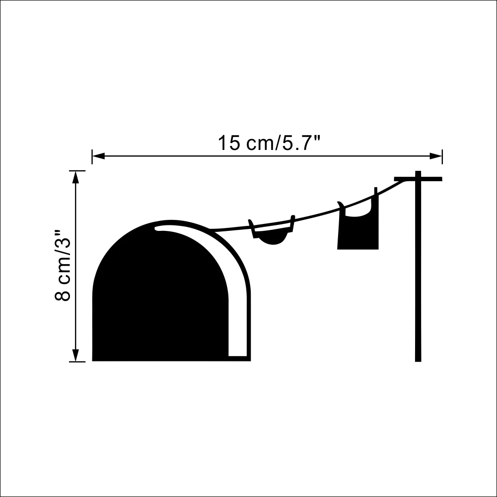 New Style AliExpress Hot Selling Creative Cartoon Mouse Hole Bumper Stickers Living Room Television Background Wall Decoration W