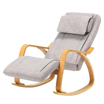 

Modern Massage Chair 3D Full Back Rocking Armchair Vibrating Function 8 Massage Modes Rocking Chaise Lounge Chair For elder