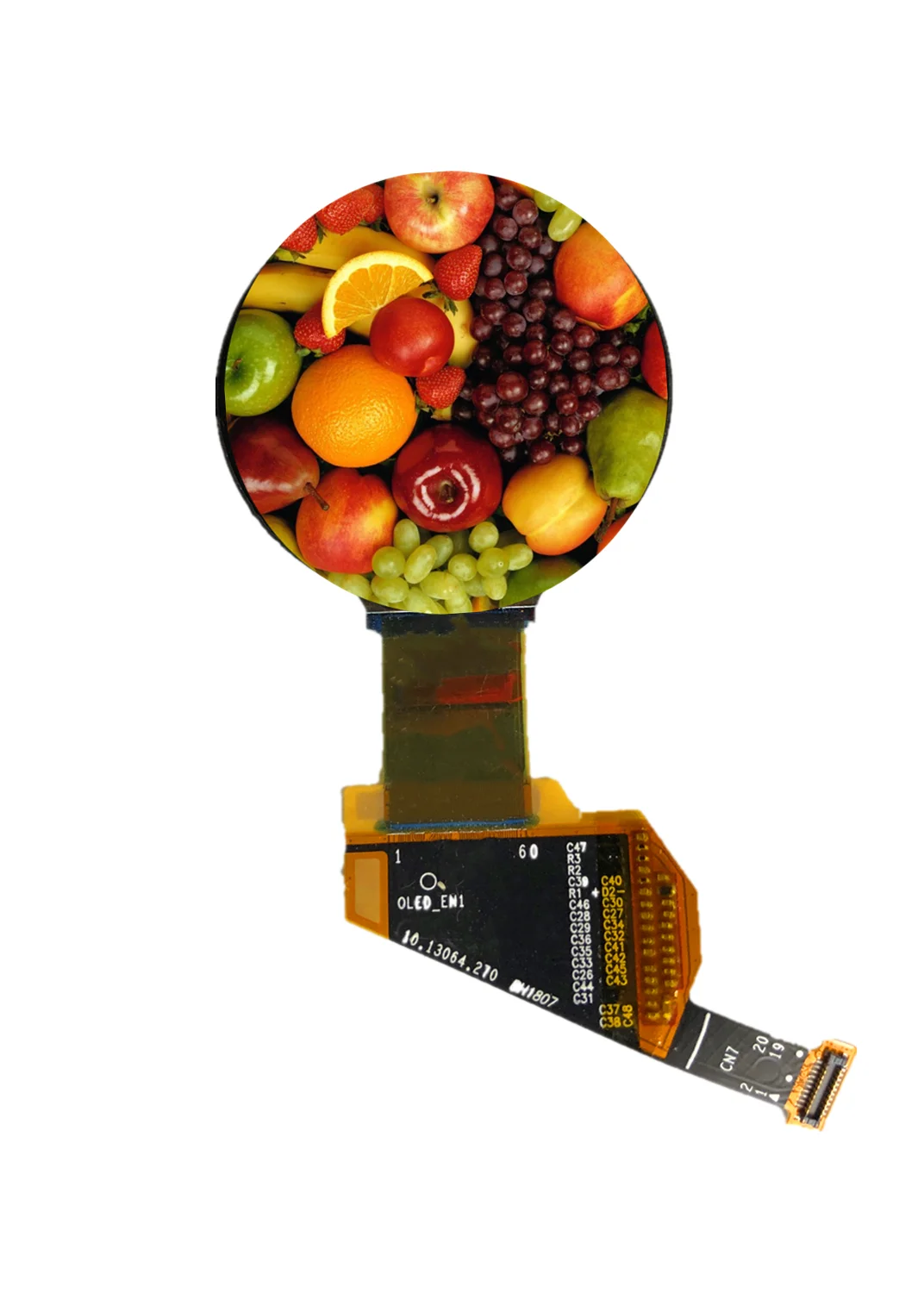 1 39 дюймовый круглый AMOLED ЖК-дисплей 400*400 экран дюйма OLED 24 контакта | Электроника