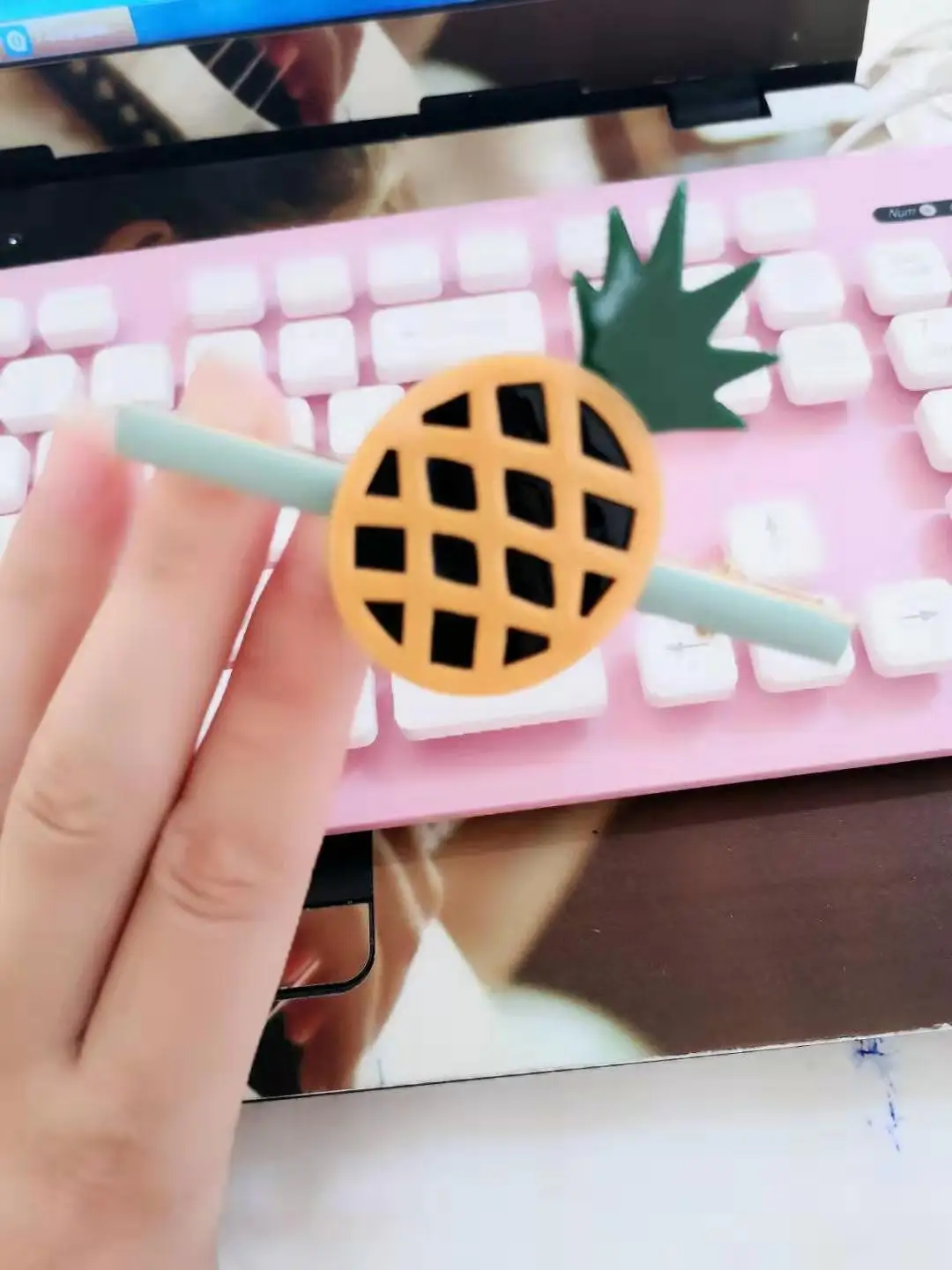 120 шт/Партия DIY мульти мультфильм фрукты Клубника, ананас подсолнечника резинки высокопрочный телефон Аксессуары тросы HA602