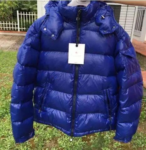 Горячая распродажа мужская зимняя куртка anorak uk популярная зимняя куртка натуральный мех теплый плюс размер мужской пуховик и парка Анорак куртка - Цвет: colour 14 blue