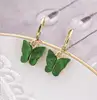 TAFREE Korean new Fashion Earrings Acrylic butterfly shape Jewelry small fresh sweet Drop Earing For woman Cute best gifts E3362 ► Photo 2/6