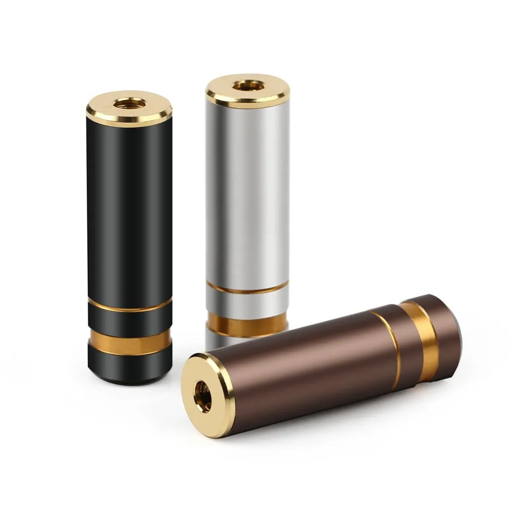 5PCS 2 5mm Headphone Jack Female Audio Connector 2 5 4 Pole Stereo Gold Plated Copper Earphone Plug Speaker Wire Adapter