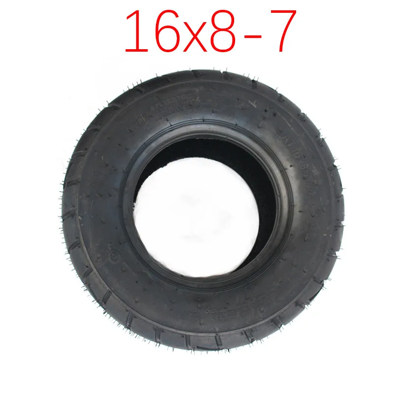 Высокая производительность 16x8. 00-7 ATV резина для шины подходит для ATV 50CC, 90CC, 70CC, 110CC, 125CC внешняя бескамерная шина