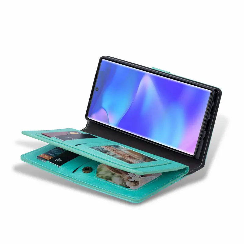 Винтажный кожаный чехол-кошелек для samsung Galaxy Note 10, 8, 9, S10, S8, S9 Plus, A50, A70, J3, J7, откидная крышка, задняя крышка для карт, Fundas