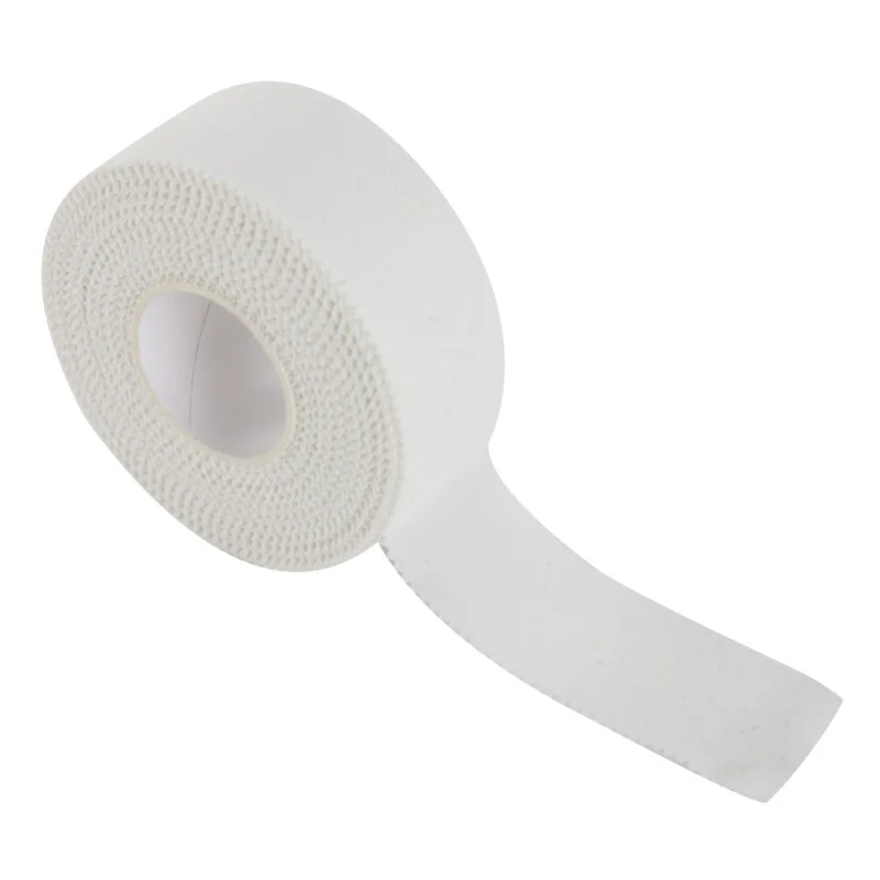 Leezo 10 m 50/38/25 mm Cotone Bianco Premium Adesivo Athletic Tapes Wrap Sport Binding Fisioterapia Muscolare Strain Strain Strapping Tape per lesioni Sportive