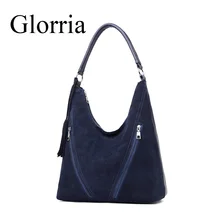 Glorria кожаные сумки женские сумки дизайнерские женские замшевые сумки через плечо женские сумки-тоут женские сумки с верхней ручкой