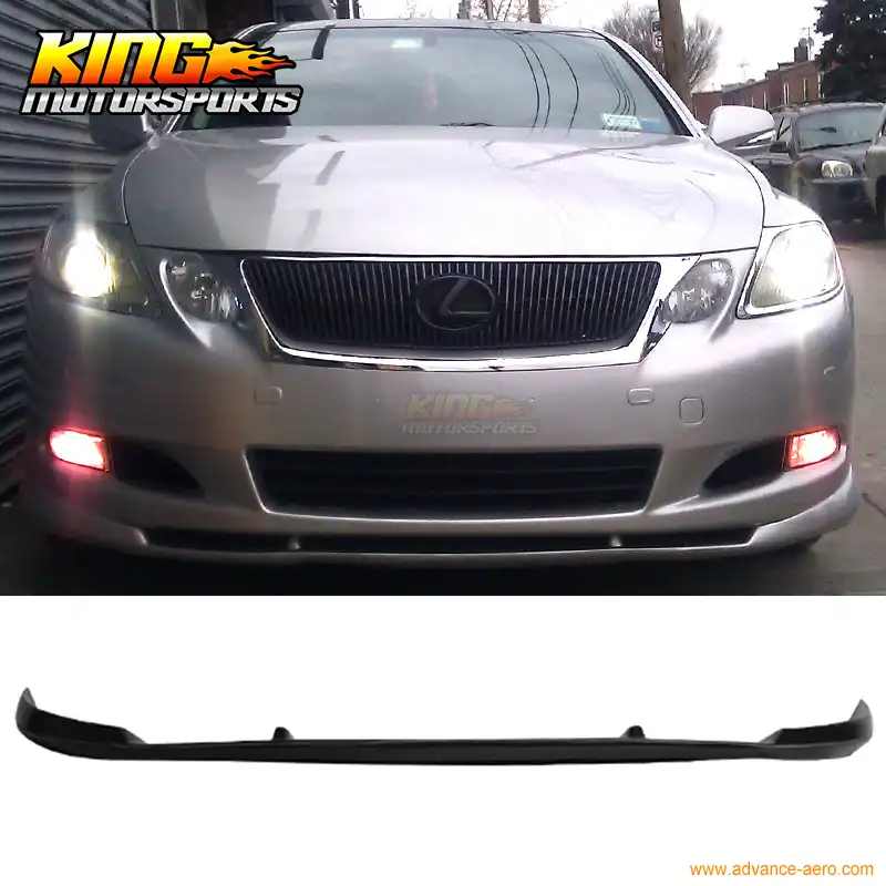 Fit For 06 07 Lexus Gs300 Gs350 Gs430 Poly Urethane Front Bumper Lip Spoiler Aero Vip Bumper Lip Spoiler Front Bumper Lipbumper Lip Aliexpress