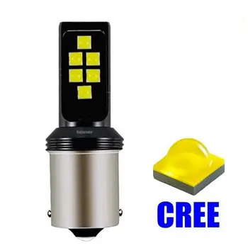 

2 x Anti-brouillard CANBUS 21w ampoule led rouge ba15s 1156 p21w voiture camion smd leds rouge blanc