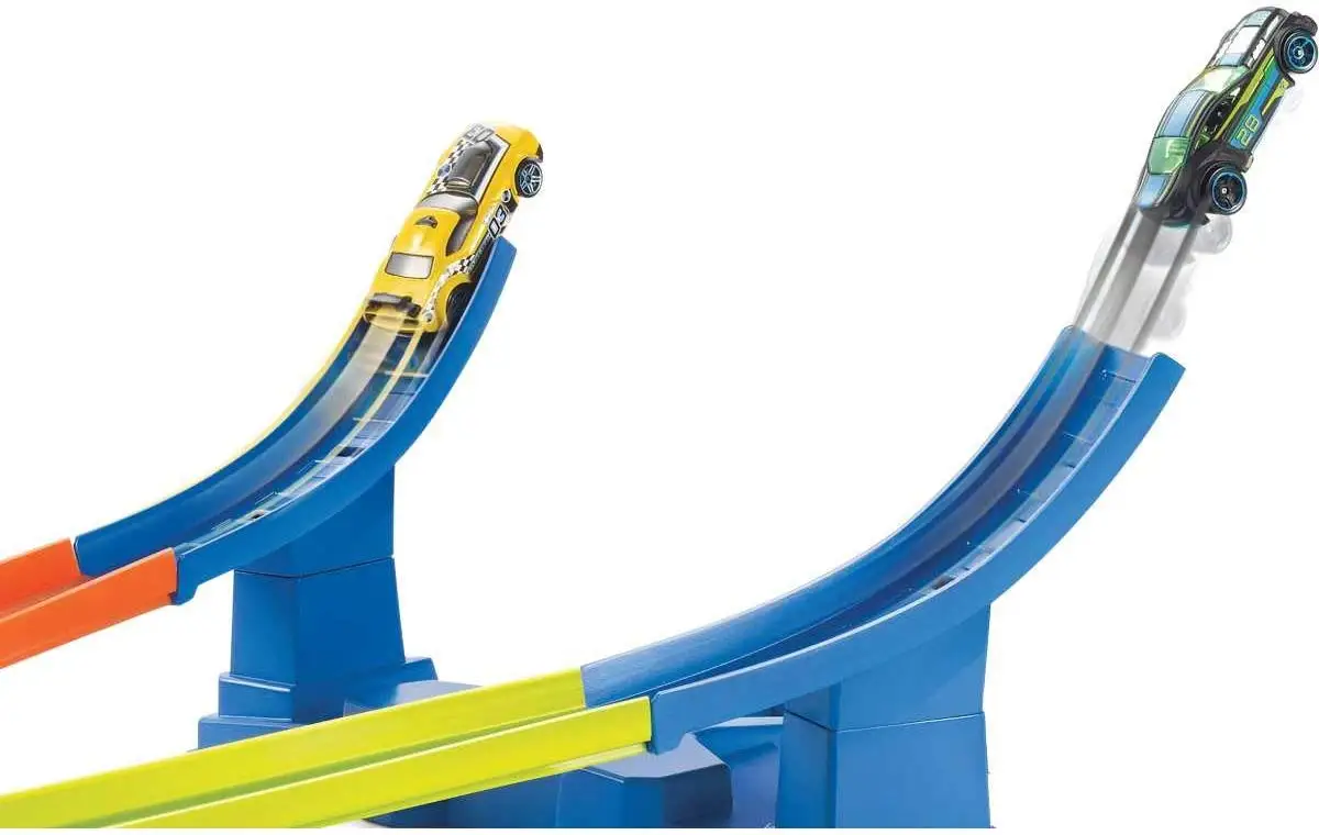 Hot wheels супер трек-упаковка, модели автомобилей, детские пластиковые металлические игрушки для автомобилей, модели автомобилей Hot wheels, подарок для детей