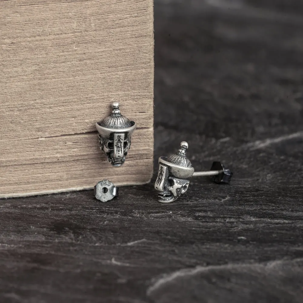 "La Totem" boucle d'oreille zombie