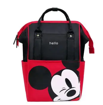 

women men travel bag coin purse backpack cartoon Mickey diaper bag backpack handbag girl boy schoolbag