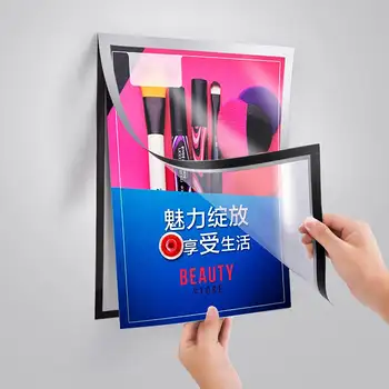 

New Photo Frame A3 A4 A5 A6 Magnetic Cadre Picture Baby Slam Proof Magnetic Photo Refrigerator Wall Decor Porta Retrato Marco Fo