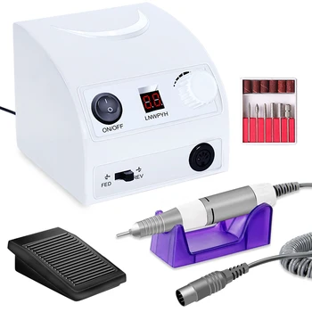 

35000RPM Manicure Machine Nail Drill Machine For Manicure Pedicure Nail Art Equipment Electric Nail File Nail Drill Bit Tool